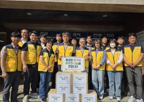창녕군시설관리공단 나누GO봉사단, 추석 맞이 취약계층 지원 및 안전점검 실시