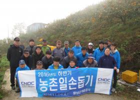 2016년 하반기 농촌일손돕기