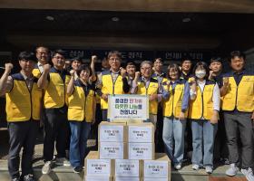 창녕군시설관리공단 나누GO봉사단, 추석 맞이 취약계층 지원 및 안전점검 실시