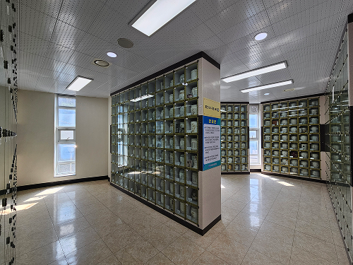 추모공원(납골당) 개인 안치실  전경