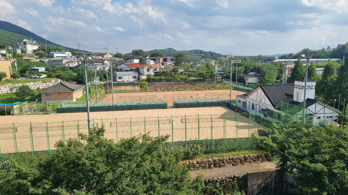 창녕공설테니스장 전경