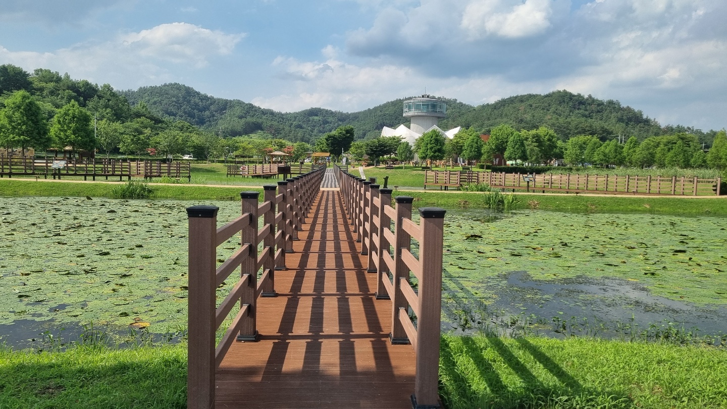 우포늪체험장  전경